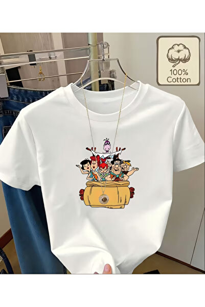 LİNA06 100% Pure Short-Sleeve T-Shirt , Perfect for Comfortable Everyday Summ...