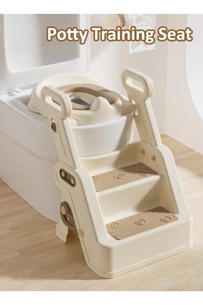 Generic Kids Toilet Training Seat with Step Stool, Foldable Potty Chair with ...