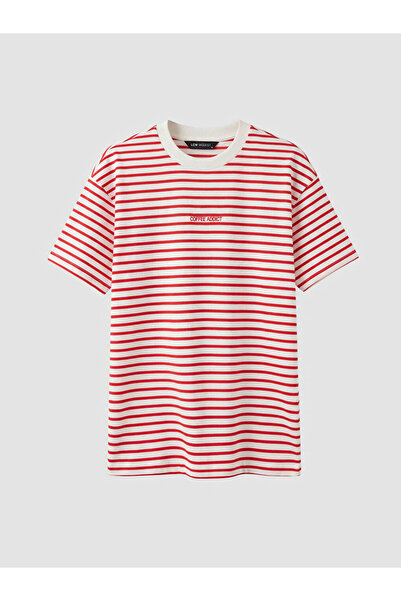 LC Waikiki Zero Roba Collar Striped Women's T-Shirt from Uzg Store for Style ...
