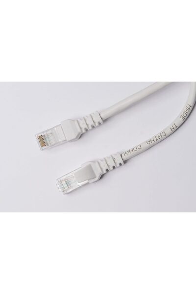 Saffron Cat-6 Ethernet Patch Cable – 20 Meter, White