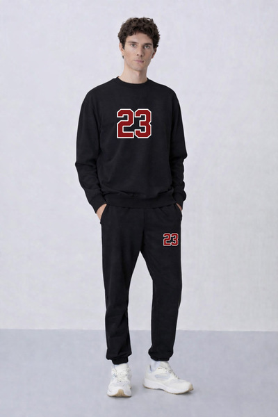 ZAVIXO -Erkek 3 Yarn Soft Fabric Top and Bottom Set – Ideal for Daily Use 23