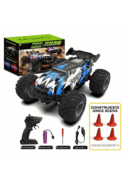 Skylaze Skylaze® RC Off-Road Remote Control Car, 1:18, 2.4GHz, LED, 40m, Li-I...