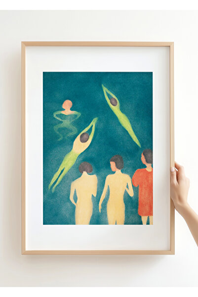 Galerie Mirage Atelier Edward Munch Koleksiyonu - Tablo Ölçülerine Uygun Çerç...