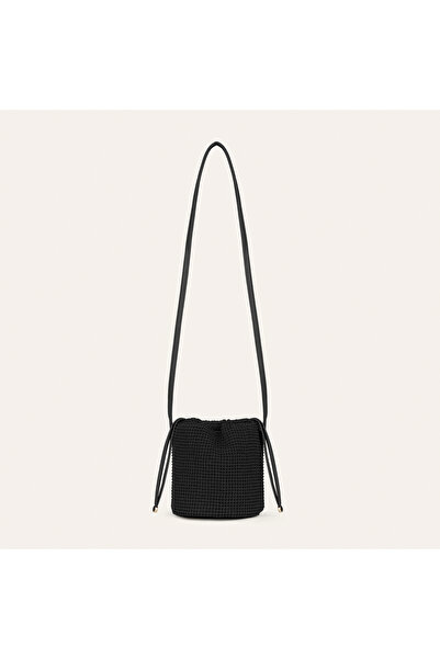 Mudo Bucket Shoulder Bag with Drawstring