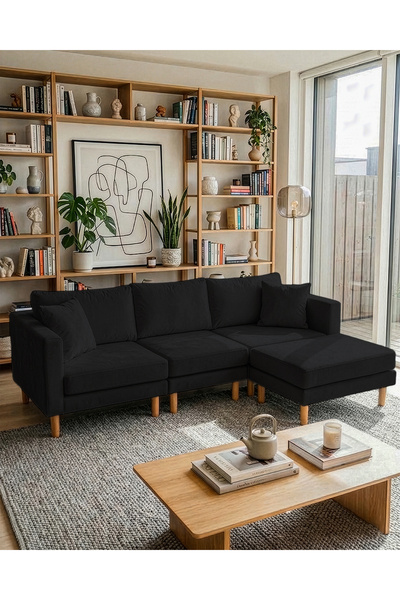 Velura Home & Living Armin Akıllı Köşe Koltuk Takımı & Modern Modüler Yataklı...