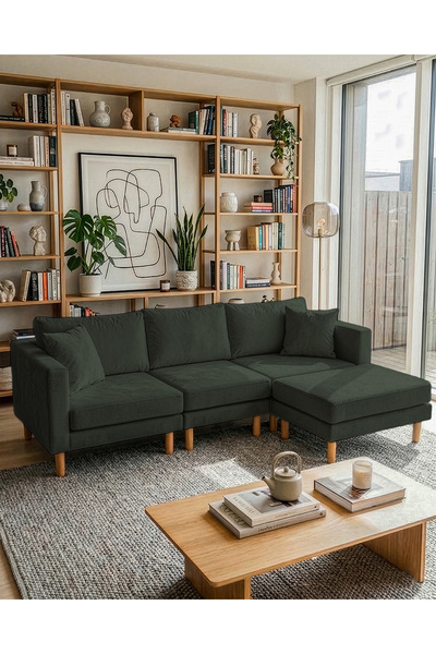 Velura Home & Living Armin Akıllı Köşe Koltuk Takımı & Modern Modüler Yataklı...