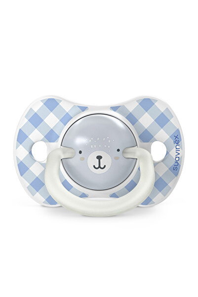 Suavinex Wild&Free Silicone Pacifier Night Set of 2 0-6 Months Blue