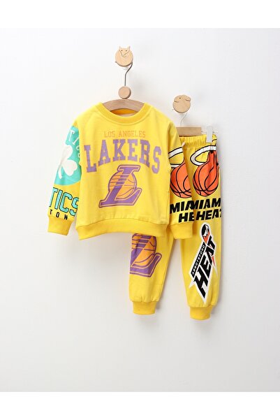 MiniKids Στολή LA Λέικερς, κίτρινη