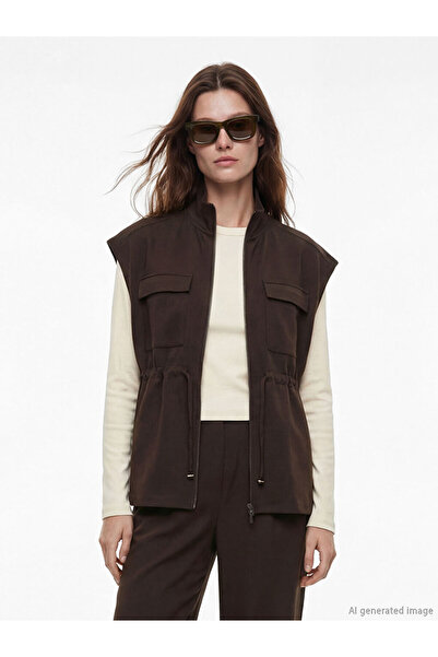 LC Waikiki سترة نسائية من RMZ GİYİM FARKIYA بياقة روبا