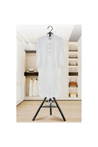 Biki حامل ملابس راقي مع مبخرة مدمجة لتعطير الثياب - RQ-51016/ اسود