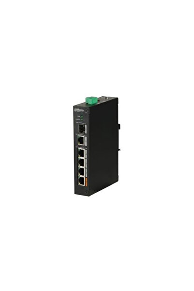 Universal داهوا 4 منافذ PoE 60 واط 1-SFP 10/100 محول صناعي غير قابل للتحكم PF...