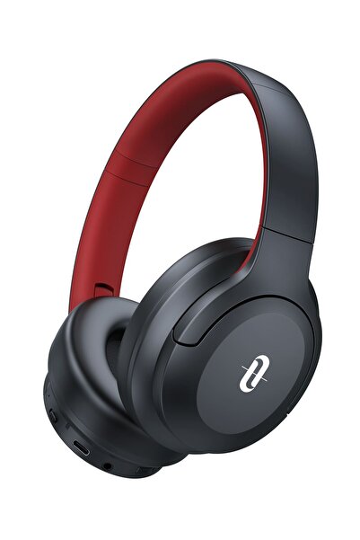 Universal سماعة رأس TAOTRONICS TT-BH1121-RED بلوتوث مع ميكروفون أسود/أحمر