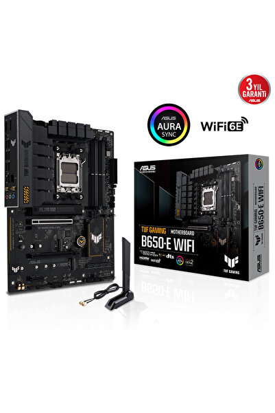 ASUS TUF GAMING B650-E WIFI-6E DDR5 HDMI DP PCIE 4.0 AM5 ATX