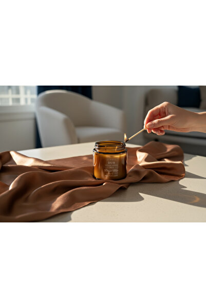 DUO Studio No.26 Hand Made Candles Bronze Muse El Yapımı Soya Wax Kokulu Mum ...