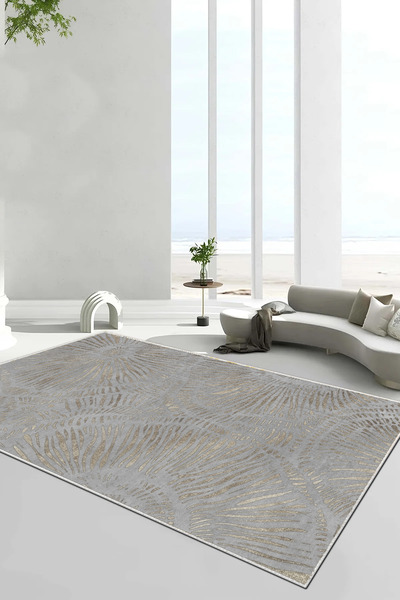 Halise Home Kaymaz Tabanlı Yıkanabilir Baskılı Mutfak Halısı Halı Yolluk