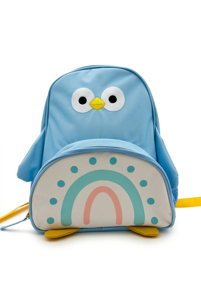 junco Penguen Design Blue Backpack