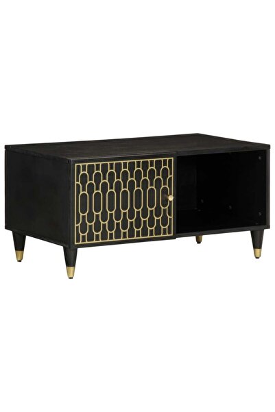 vidaxl Coffee table, 80x50x40 cm, solid mango wood