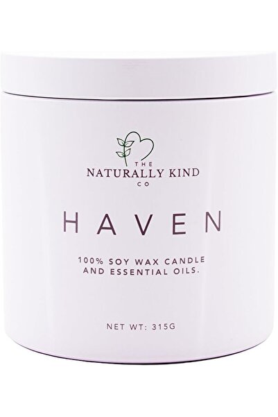 The Naturally Kind Co. Haven 100% Soy Wax Mosquito-Repellent Candle, Natural ...