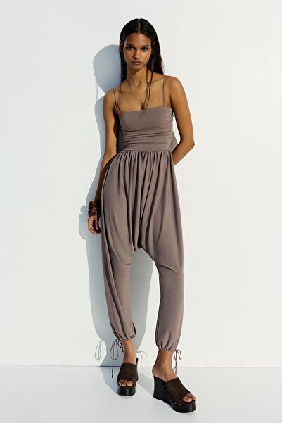 Bershka Askılı şalvar tulum