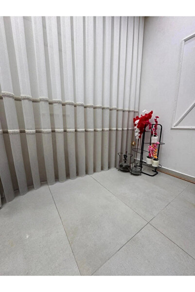 NİVEMESHOME PERDEA DIN TUL PLIAT PETEK VİZON 1/3