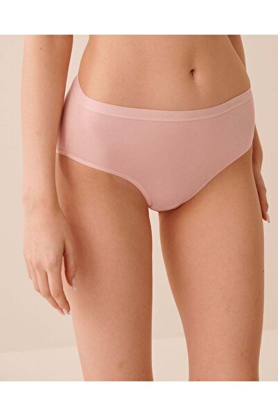 La Vie en Rose Cotton High Waist Bikini Panty