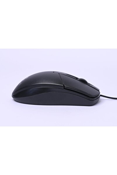 Saffron Times Wired Keyboard and Mouse Combo | USB Plug & Play | Dual Language | Ergonomic Full Full-Size Keyboard