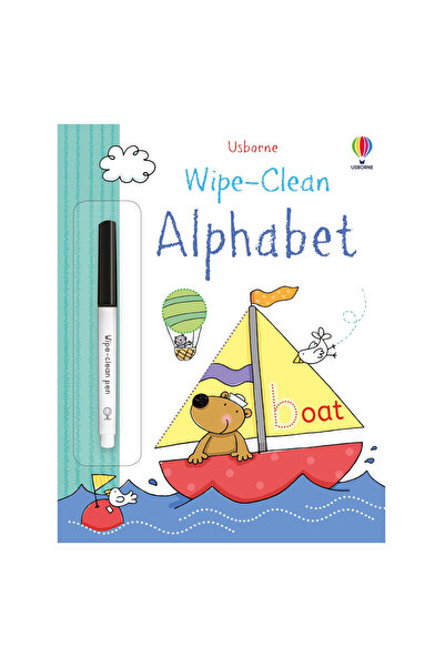 Usborne Βιβλίο δραστηριοτήτων γραφής και ανάγνωσης - Αλφάβητο που καθαρίζεται...