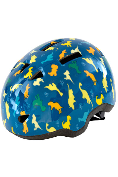 ACTION ONE Κράνος ασφαλείας Dinosaur Power, μέγεθος 52-57 εκ., μπλε