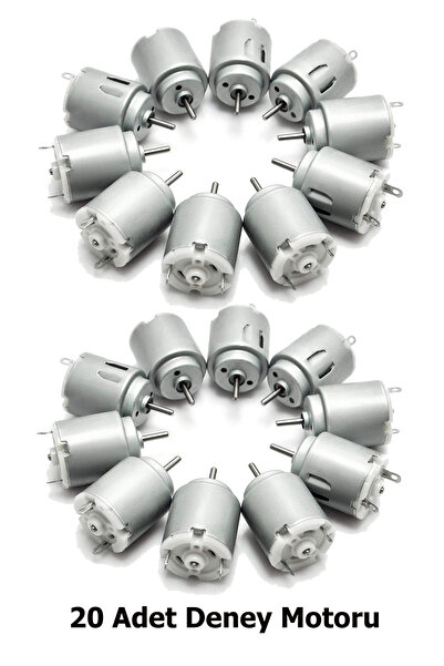chester DC Motor 3V-6V Mikro Hobi Motoru Deney Robotik Proje Oyuncak Araba Mo...