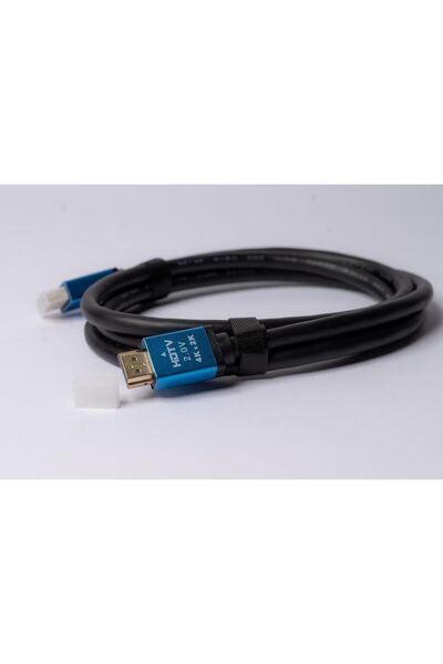 Saffron 1.5mt High-Speed HDMI Cable | 4K Ultra HD, 3D, 1080p Support | Gold-Plated Connectors for TV, Laptop