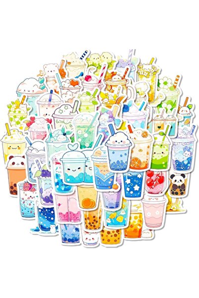 Arabest 50-Piece Cute Kids Stickers, Waterproof Vinyl Decals for Water Bottle...