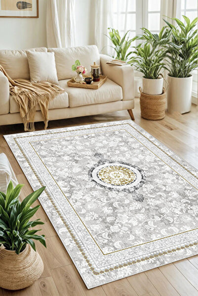 Halise Home Αντιολισθητικό χαλάκι κουζίνας με στάμπα που πλένεται