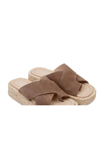 ANNASIA SHOES Papuci RUTH - Piele Bej
