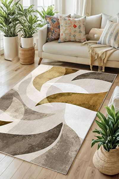 Halise Home Non-Slip Based Washable Printed Kitchen Rug Carpet Runner