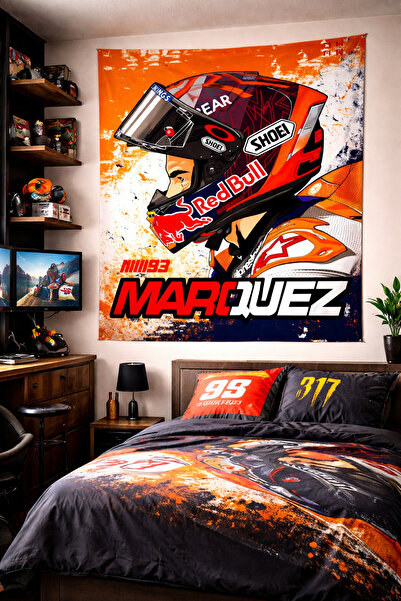 Vagonik غطاء حائط مارك ماركيز موتو جي بي