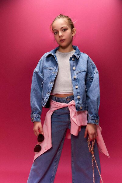 DeFacto Jean Jacket Girl's H0405A826Sm