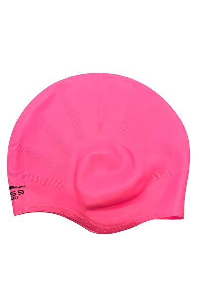 bostancı قبعة سباحة من السيليكون مع سماعات رأس، قبعة سباحة للبحر والبرك k