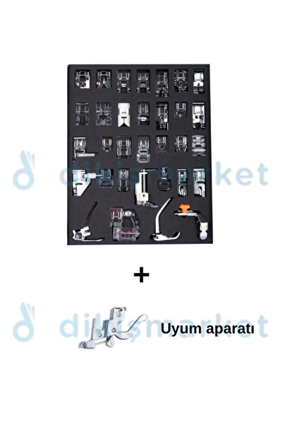 Household Family Sewing Machine 32 Piece Foot Set
