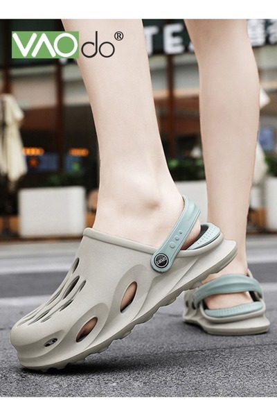 VAODO Men's Arch Support Clogs with Arch Support Garden Shoes Slip-on Outdoor...