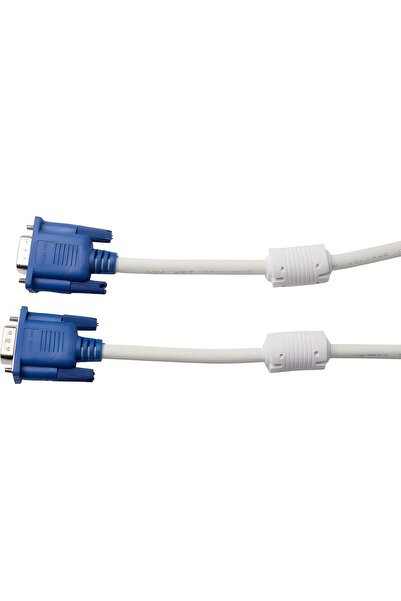 Saffron 1.5mt VGA Cable Male to Male – High-Performance VGA Cord for PC, Monitor, Projector, LCD 1080P