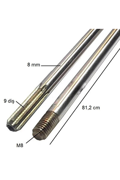 Palmera / ŞAFT MİLİ ARKA PA330 ( PA330MT ÇOK FOKSİYONLU TIRPAN İÇİN UYGUNDUR )