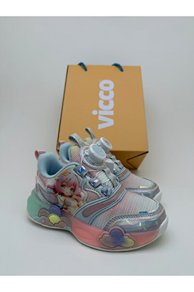 Tekiner Vicco Lighted Mechanism Orthopedic Sole Girls' Sports Shoes