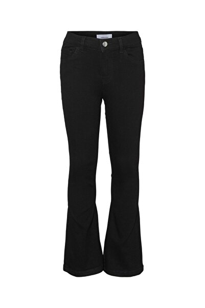 Vero Moda Girl VMRUBY džíny s vysokým pasem a rozšířenými nohavicemi