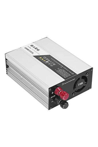 Genel Markalar Sl-200W-12 200 Watt Dc 12V - Ac 230V Anahtarlı Tek Usb Portlu ...