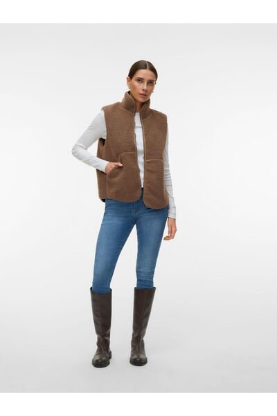 Vero Moda Teddyfell Weste VMJOSEFINE Weste