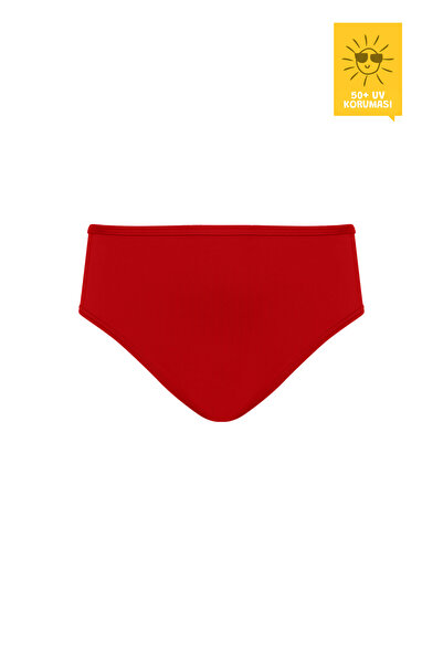 DARING LITTLES UV Korumalı UPF 50+ Kırmızı Bikini Altı - Geri Dönüştürülmüş K...