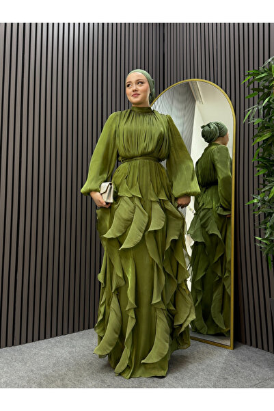 ENSA TESETTUR Βραδινό φόρεμα Waw πράσινο