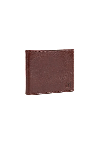 BAYDERİ Cowes Leather Card Holder Brown