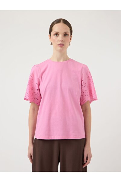YAS Tricou YASLEX Broderie Anglaise