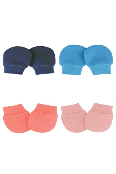 Bambimici - 4 قطع من قفازات ليتل سنجلز - من 0 أشهر إلى 6 أشهر